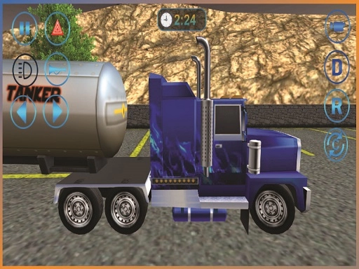 Oil Tanker Transport Driving Simulation Game