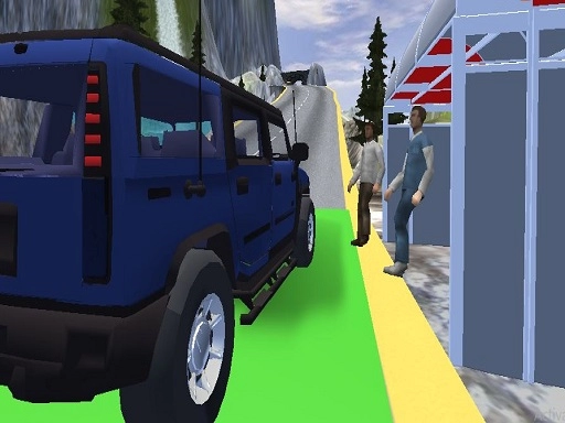 Offroad Hummer Uphill Jeep Driver Game
