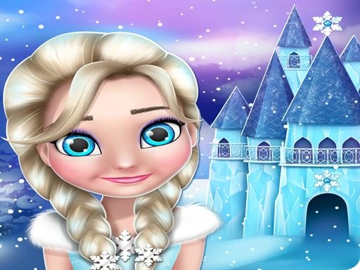 Frozen elsa Princess Doll House Games online