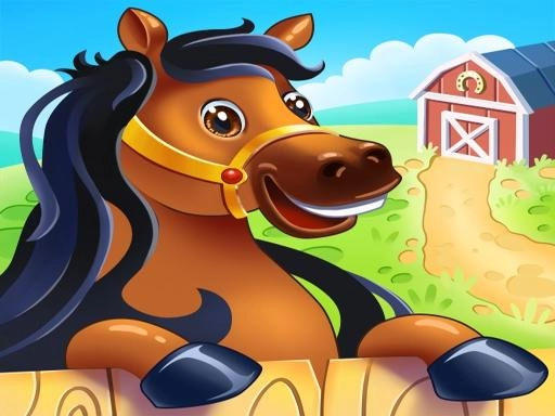 Animal Farm for Kids. Toddler games online